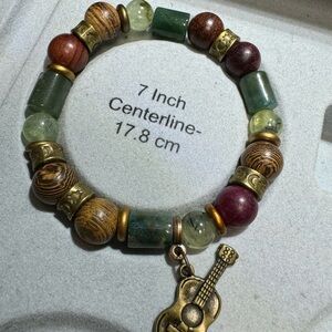Homemade by Me. Gemstone bracelets